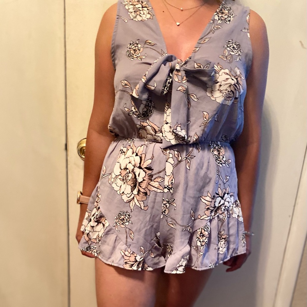 Fashion Nova Floral Romper